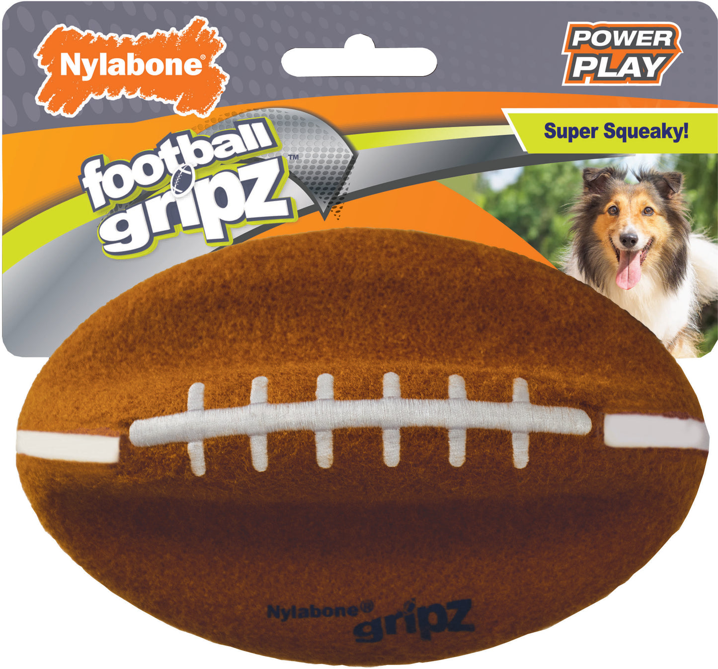 Nylabone Power Play Gripz Football