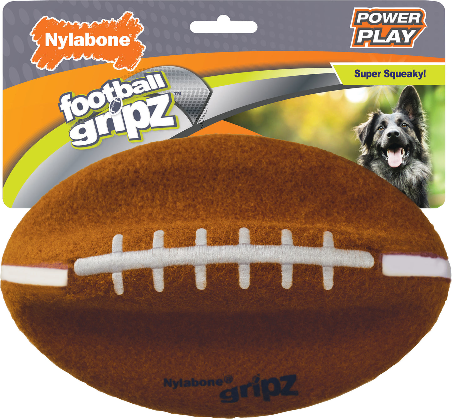 Nylabone Power Play Gripz Football