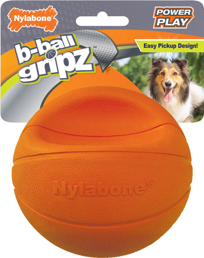 Nylabone Power Play Gripz Basketball