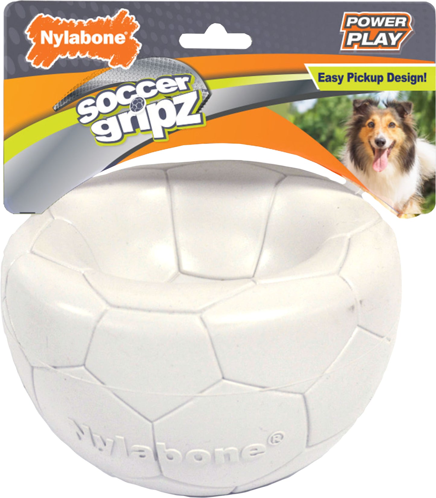 Nylabone Power Play Gripz Soccer Ball