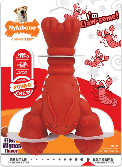 Nylabone Power Chew Lobster I'M Claw-Some