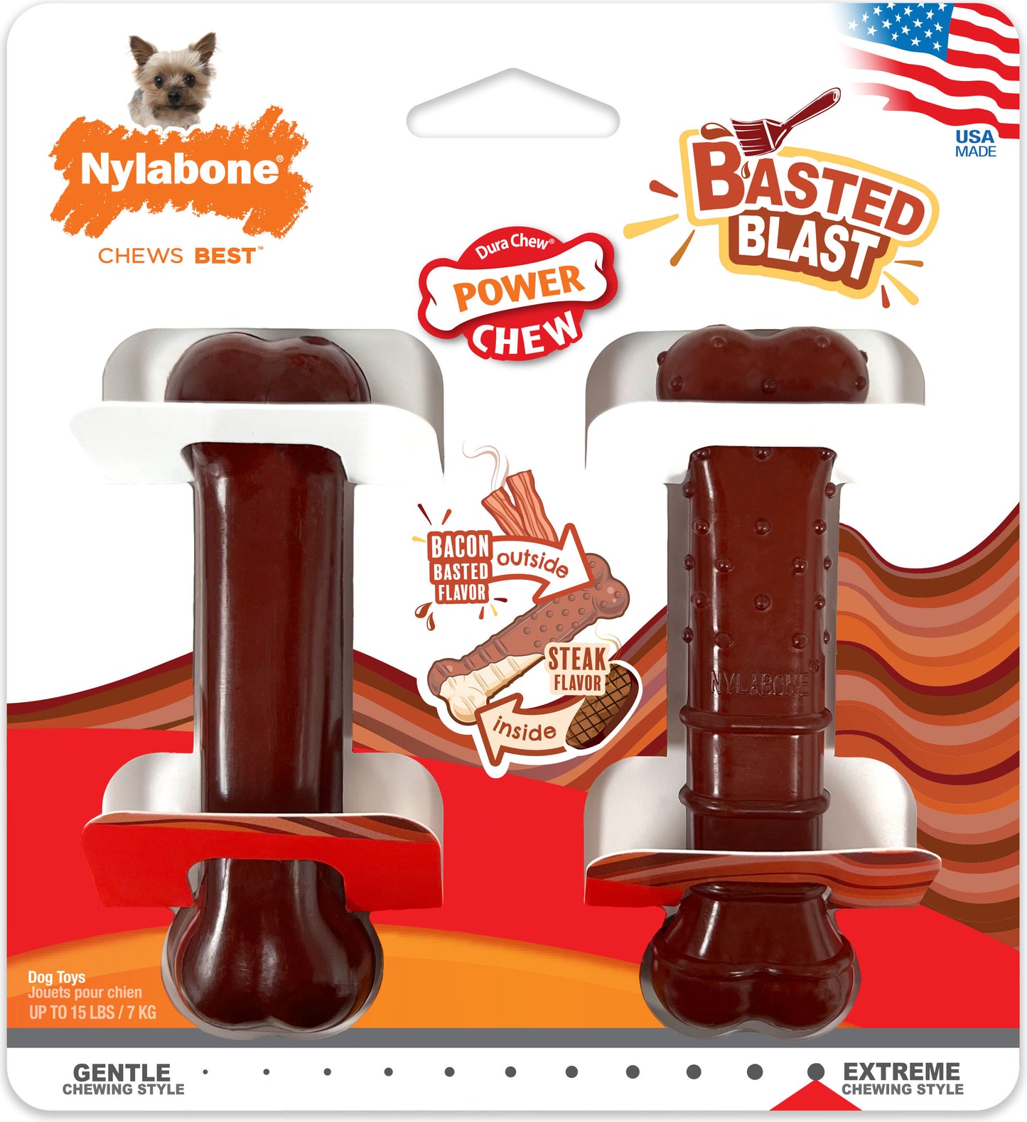 Nylabone Power Chew Basted Blast