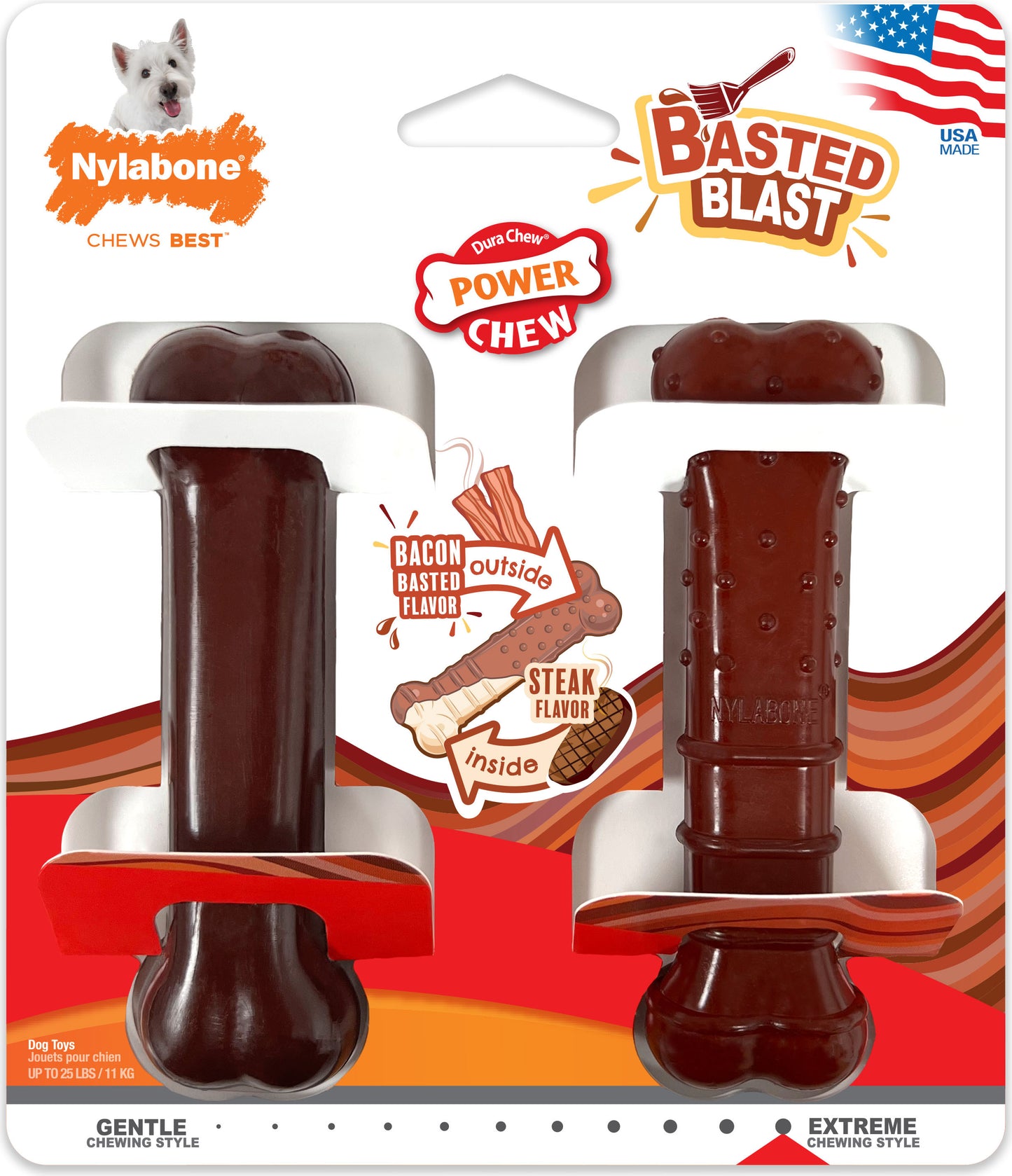 Nylabone Power Chew Basted Blast