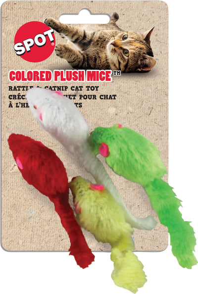 SPOT PLUSH MICE W/ CATNIP