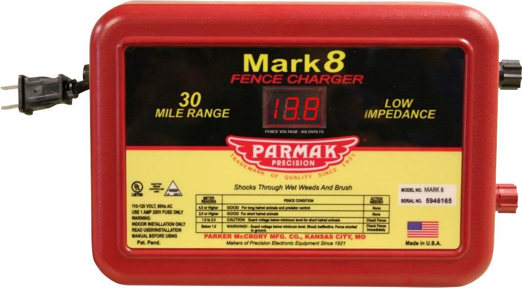 Parmak Mark8 Multipower Fence Charger