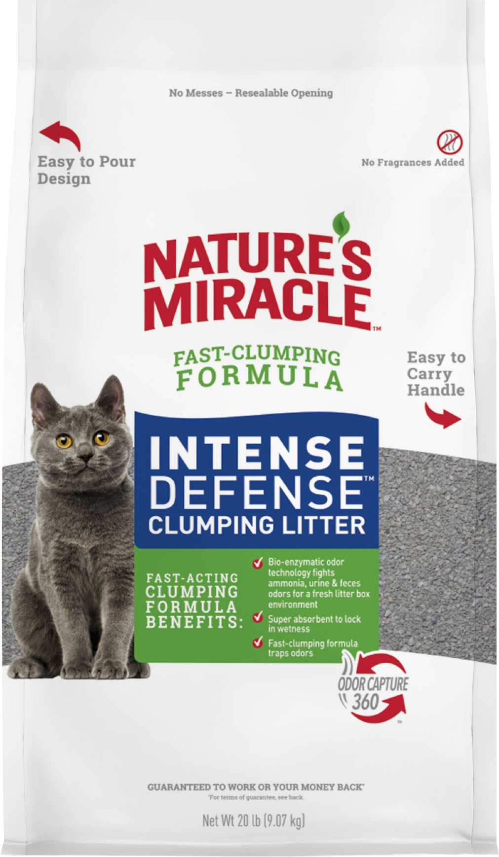 INTENSE DEFENSE CLUMPING LITTER