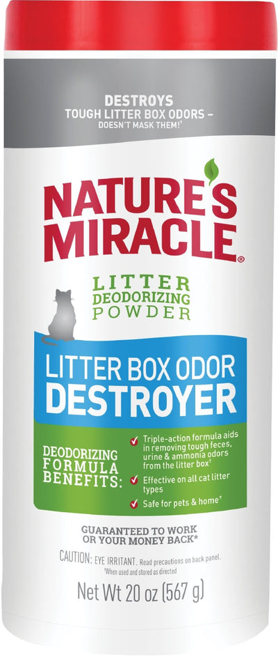 NATURE'S MIRACLE LITTER BOX ODOR DESTROYER POWDER