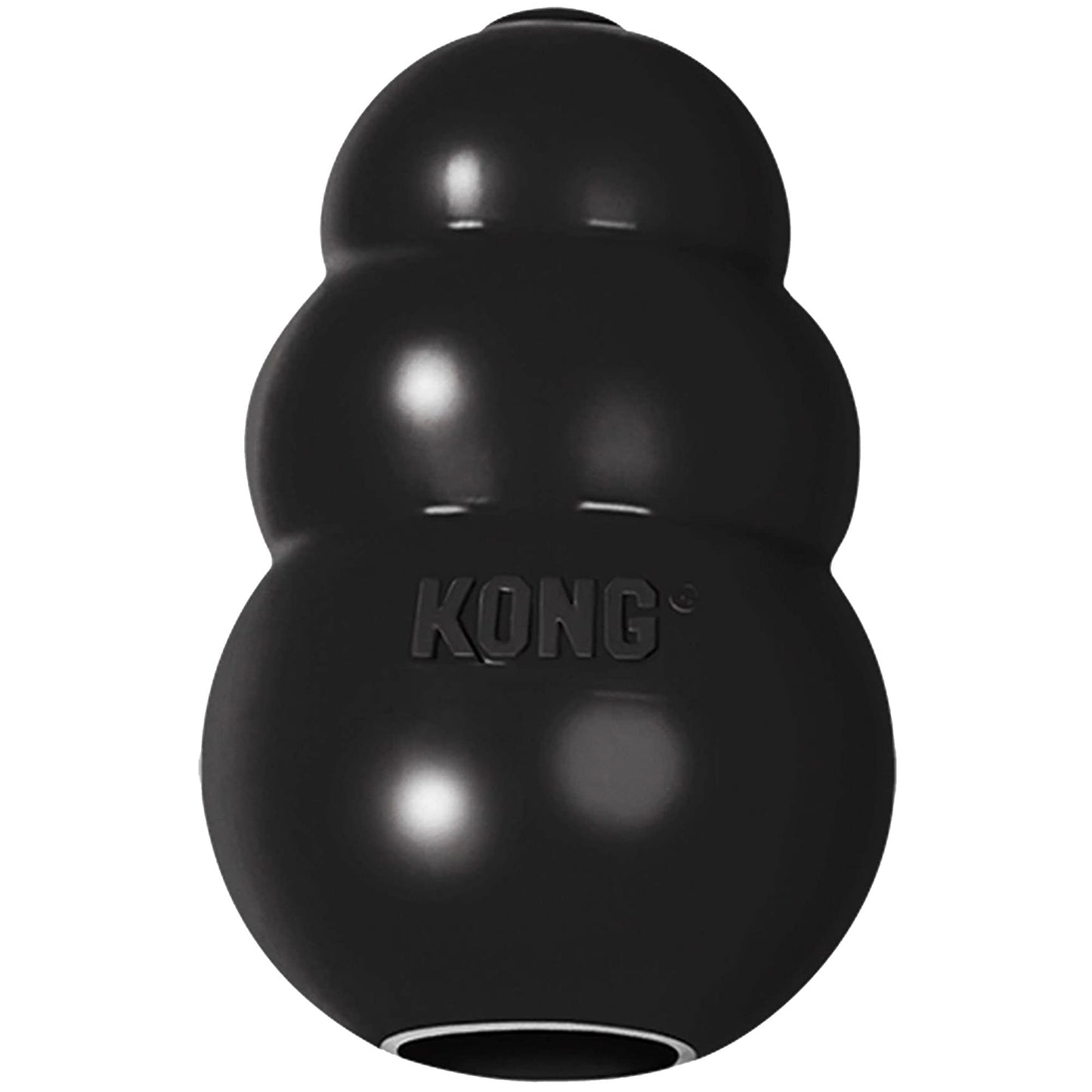 KONG Extreme Dog Toy - Fetch & Chew Toy - Treat-Filling Capabilities & Erratic Bounce for Extended Play Time Most Durable Natural Rubber Material - for Power Chewers - for Small Dogs