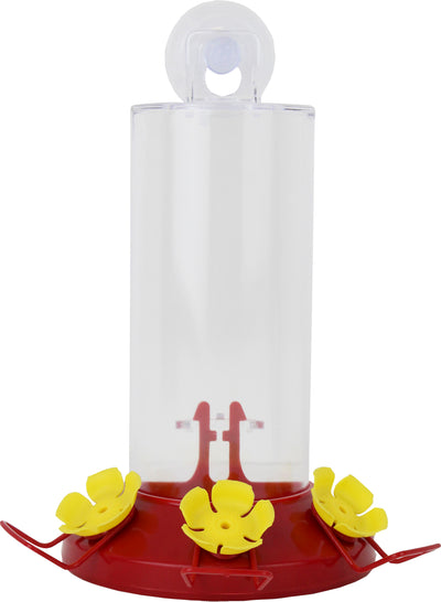 Window Mounted Plastic Hummingbird Feeder