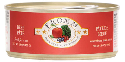 Fromm, Cat, 4-Star Beef Pate, 5.5 Ounce