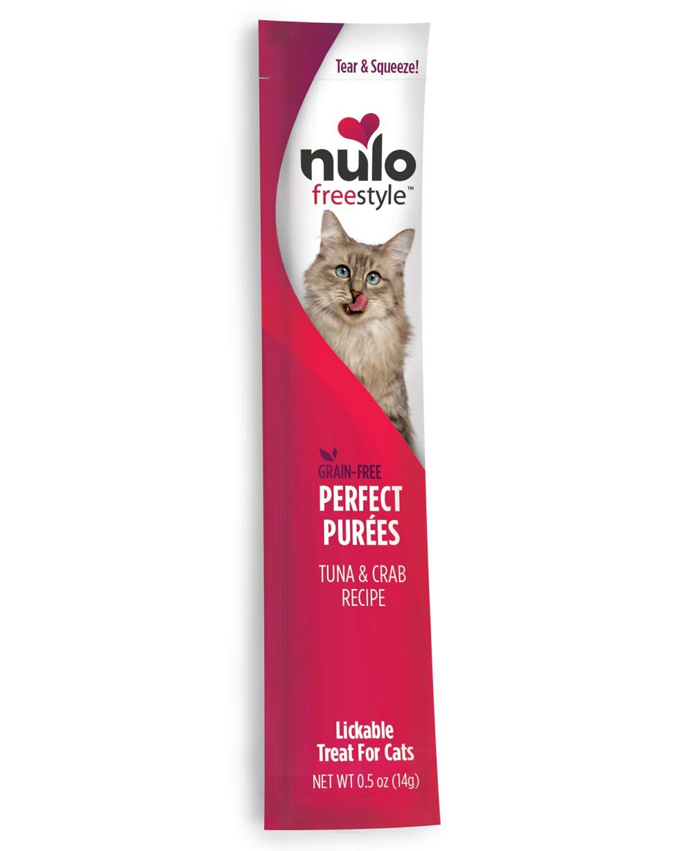 Nulo, Freestyle Perfect Puree Tuna & Crab Lickable Cat Treat, 0.5 oz