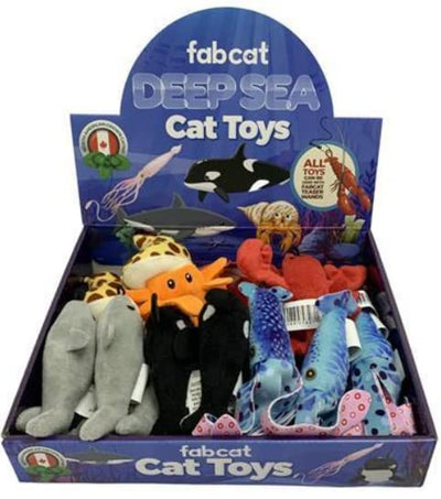 Fab Cat Deep Sea Cat Toy, Assorted