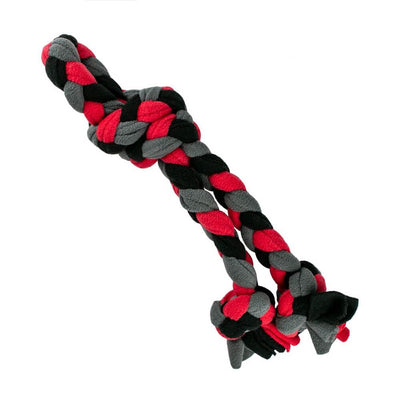 Tall Tails PT758 15 inch Braided Fleece Dog Tug Toy