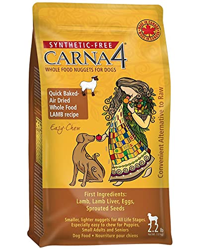 CARNA4 Easy Chew Dog Food, Lamb, 2.2 lb