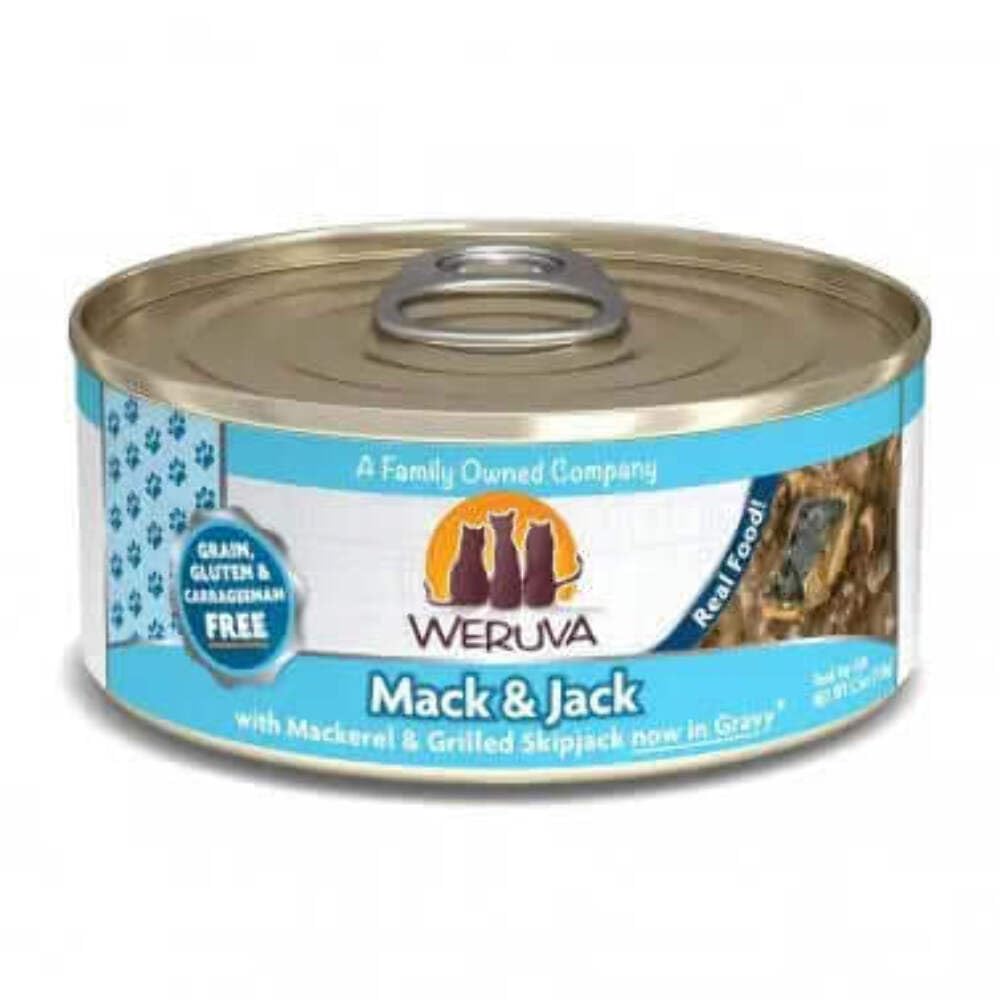 Weruva International 784115 Mack And Jack Cat Food (24 Pack), 3 Oz