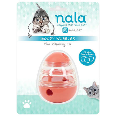 Nala Goody Wobbler Food & Treat Dispensing Cat Toy