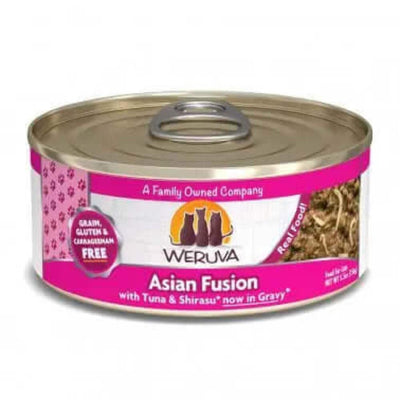 Weruva Asian Fusion with Tuna, Rice & Shirasu Canned Cat Food