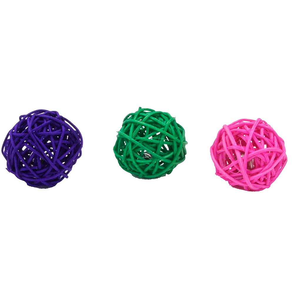 Turbo Wicker Ball Cat Toy, Assorted