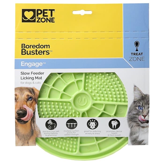 Boredom Busterz Engage Slow Feeder Licking Mat for Dogs & Cats