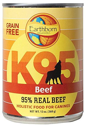 Earthborn Holistic 34846723427 K95 Lamb Grain Free 95 Percent Meat Protein Canned Dog Food44; 13 oz