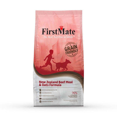 FirstMate, New Zealand Beef Meal & Oats Grain Friendly Dry Dog Food, 80 Ounce