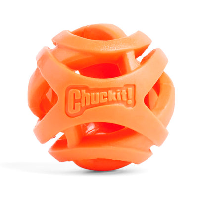 Chuckit! Air Fetch Ball Dog Toy - Size Large - for Dogs 60-100 Lbs - Bouncy and Durable - Hollow Design - 3-Inch Diameter - Pack of 1