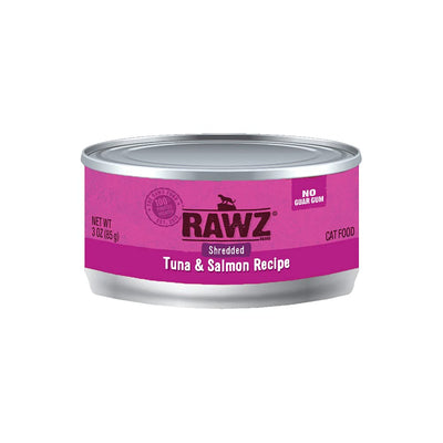 Rawz Shredded Tuna & Salmon Recipe Adult Canned Cat Food