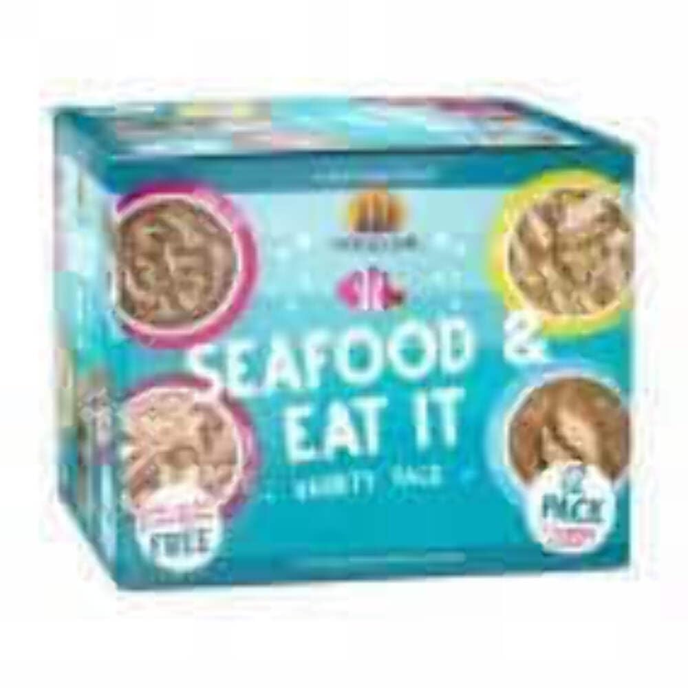 Weruva Cat Classic Seafood & Eat It! Variety Pack Canned Cat Food, 5.5-oz, 12-Pack