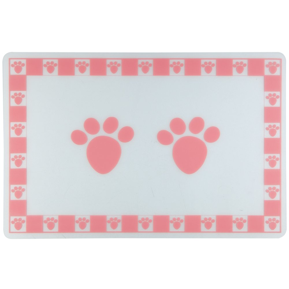 Pink Pet Paws Placemat