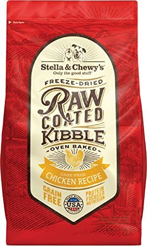 Stella & Chewy's Raw Coated Kibble Chicken Recipe Grain-Free Dry Dog Food, 3.5-lb