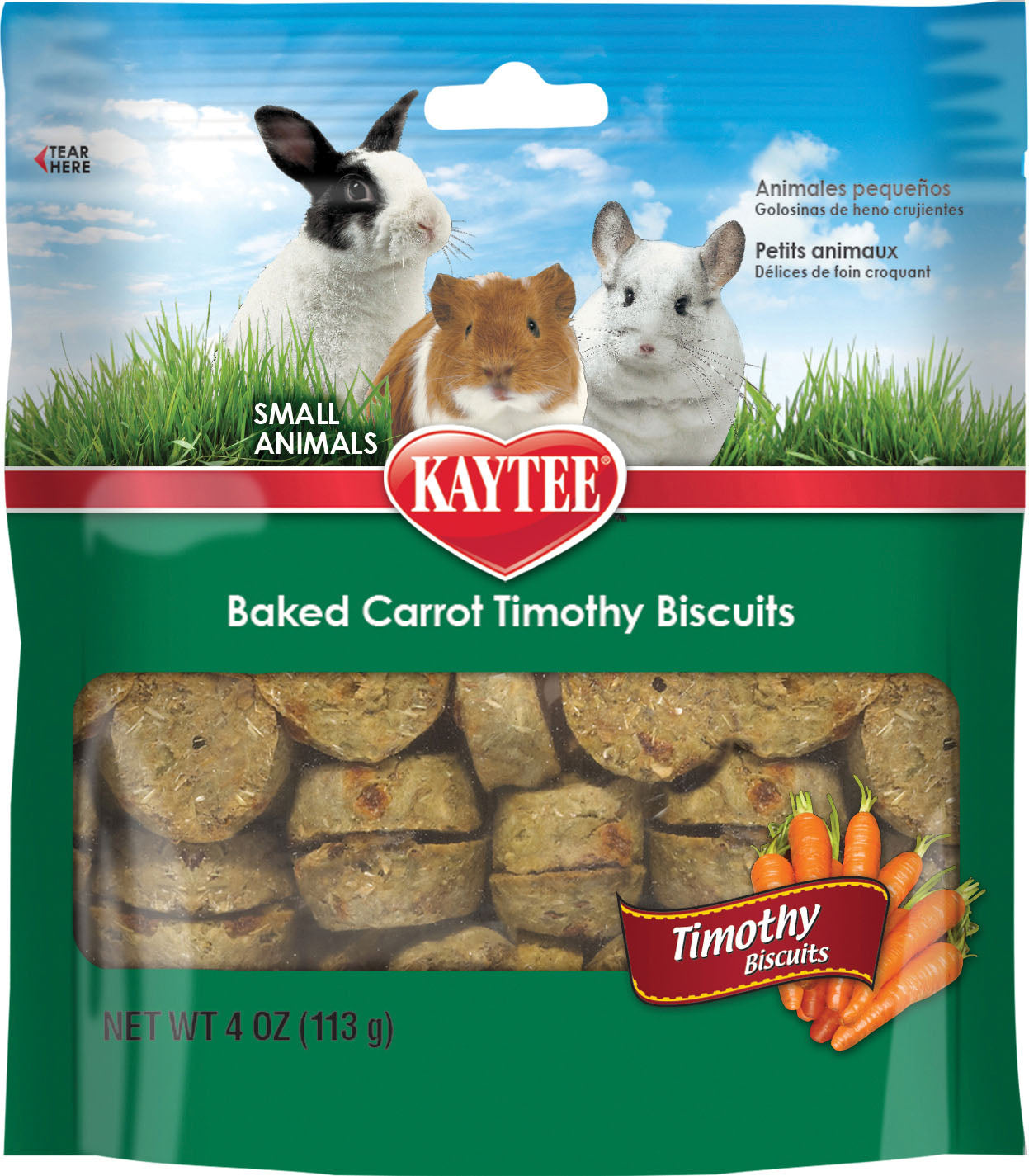 Kaytee Timothy Hay Baked Treat Small Animal