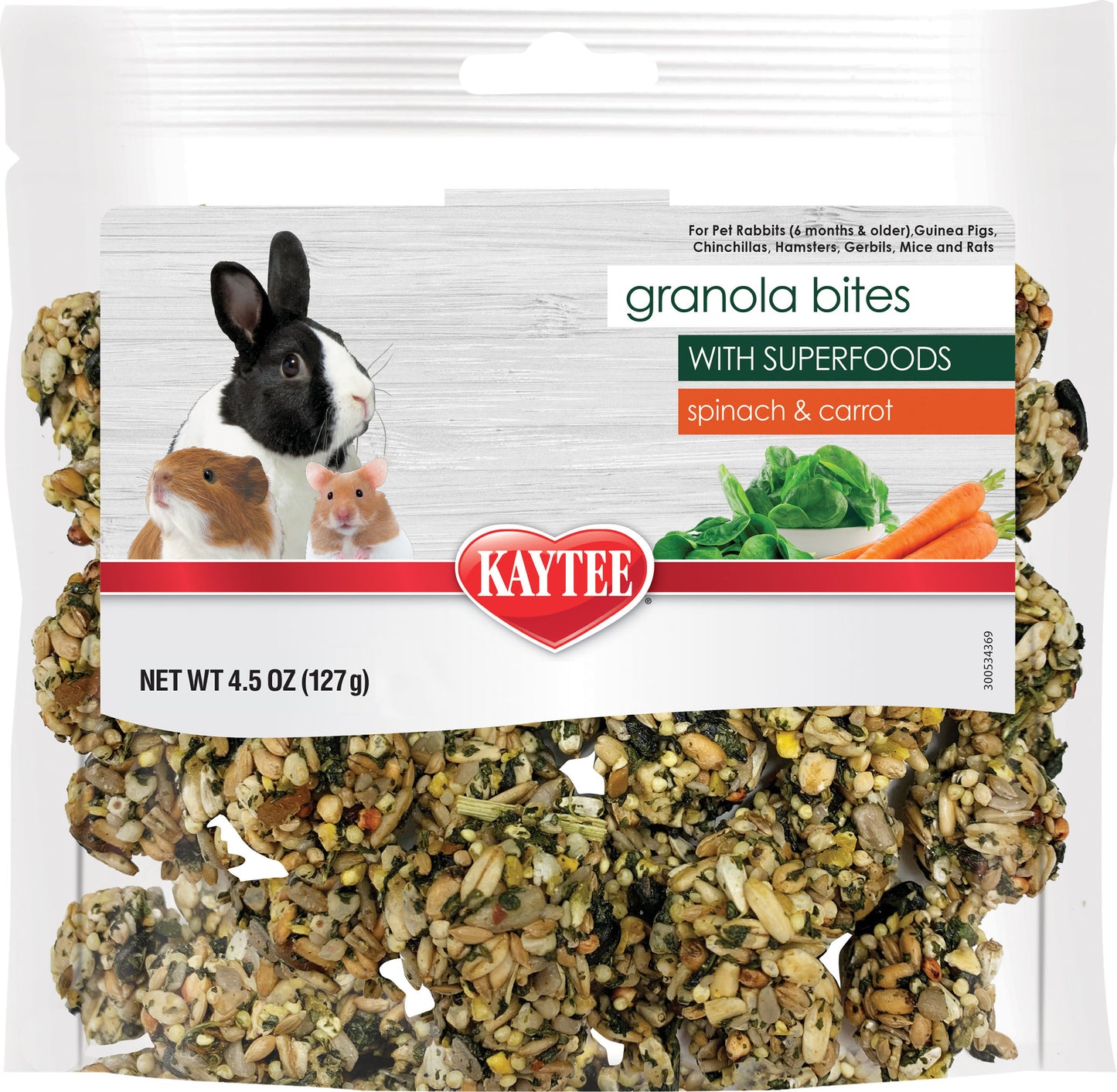 Kaytee Small Animal Granola Bites With Super Foods