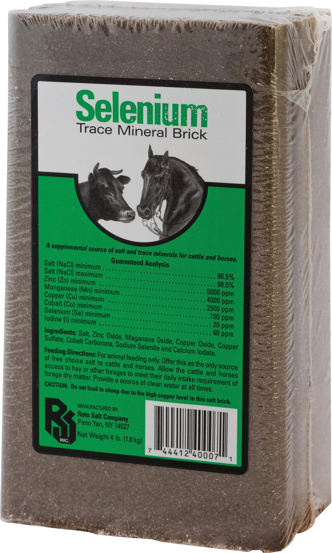 Selenium Trace Mineral Salt Block (Pack Of 15)