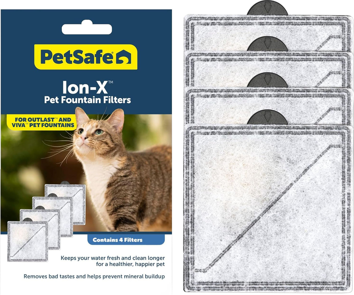 Petmate Outlast And Viva Replacement Ion-X Filter