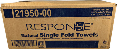 Response Single Fold Banded Towel