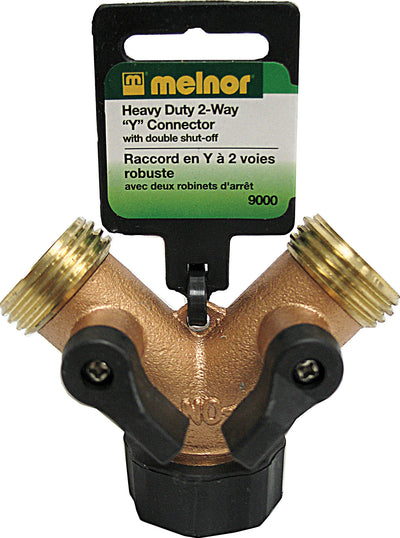 Metal 2-Way Hose Valve