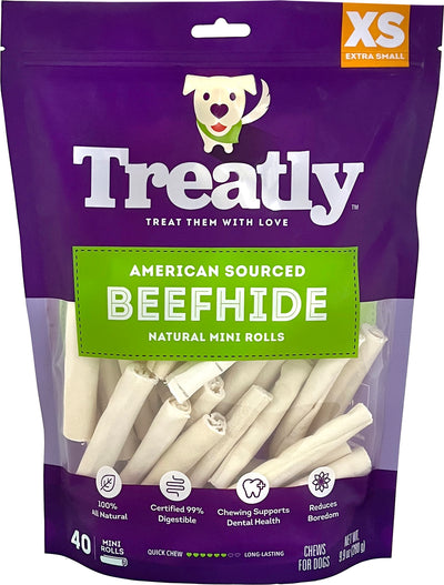 Treatly American Beefhide Mini Rolls