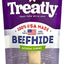 Treatly 100% Usa Beefhide Bone W/Header Card
