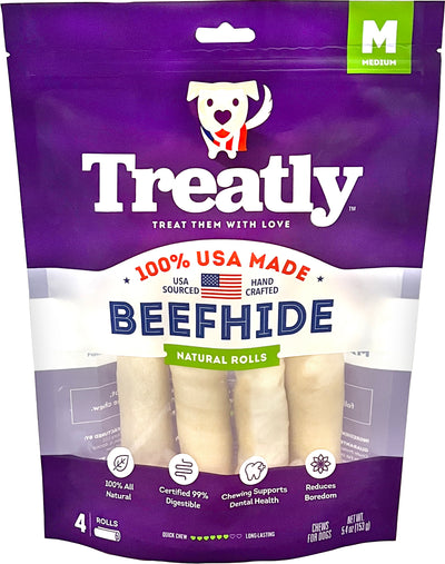 Treatly 100% Usa Beefhide Rolls