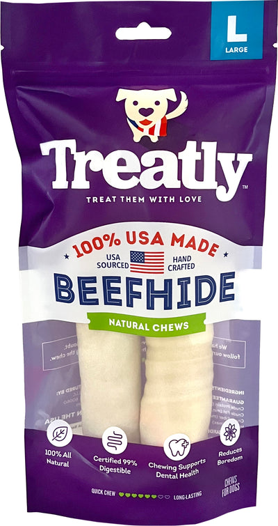 Treatly 100% Usa Beefhide Rolls