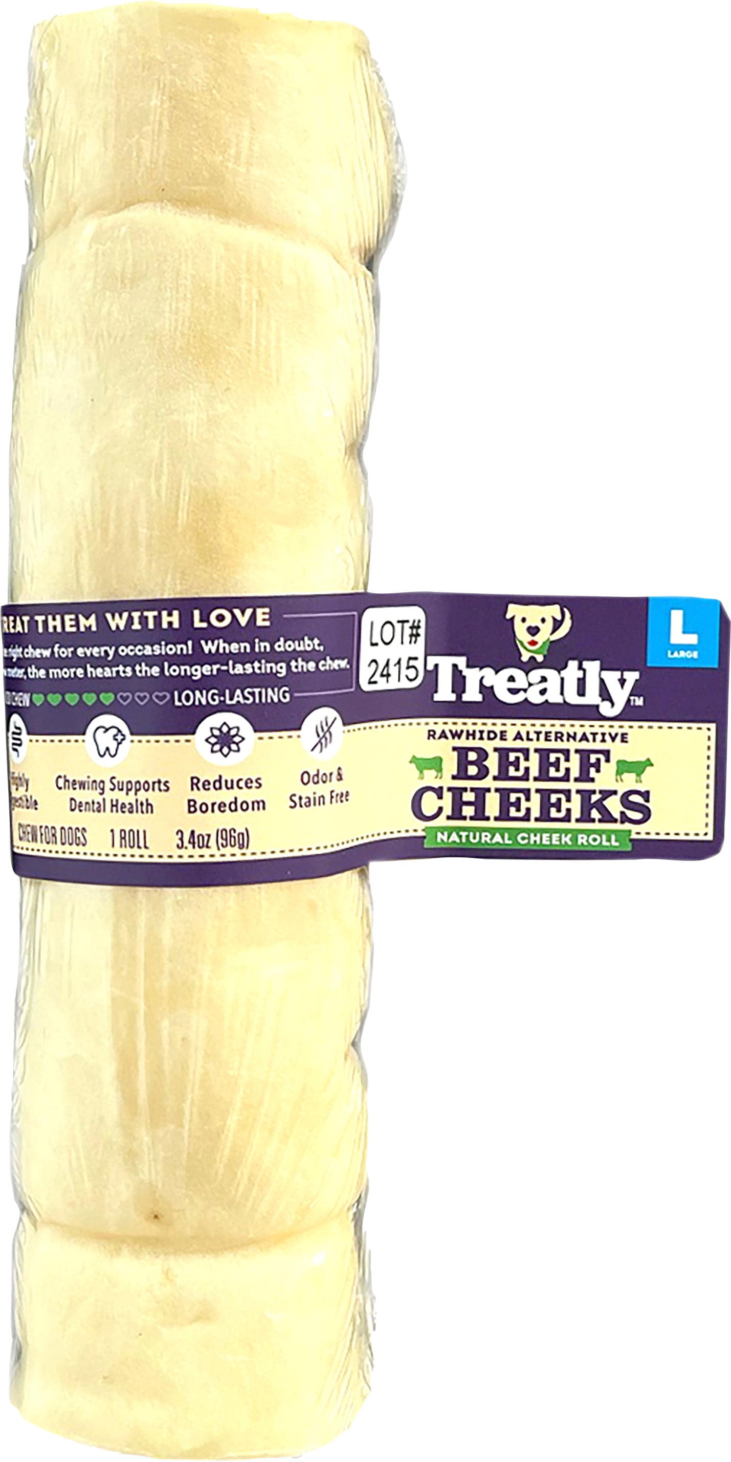 Treatly American Beef Cheek Roll
