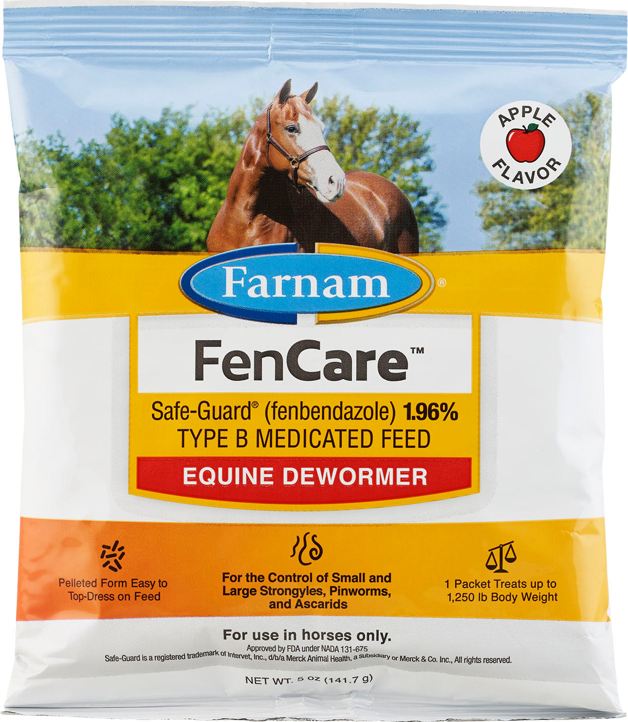 Fencare Safe-Guard 1.96% Type B Dewormer (Pack Of 4)