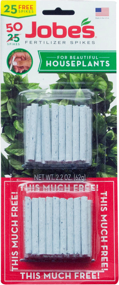 Jobe'S Houseplant Spikes Twin Pack