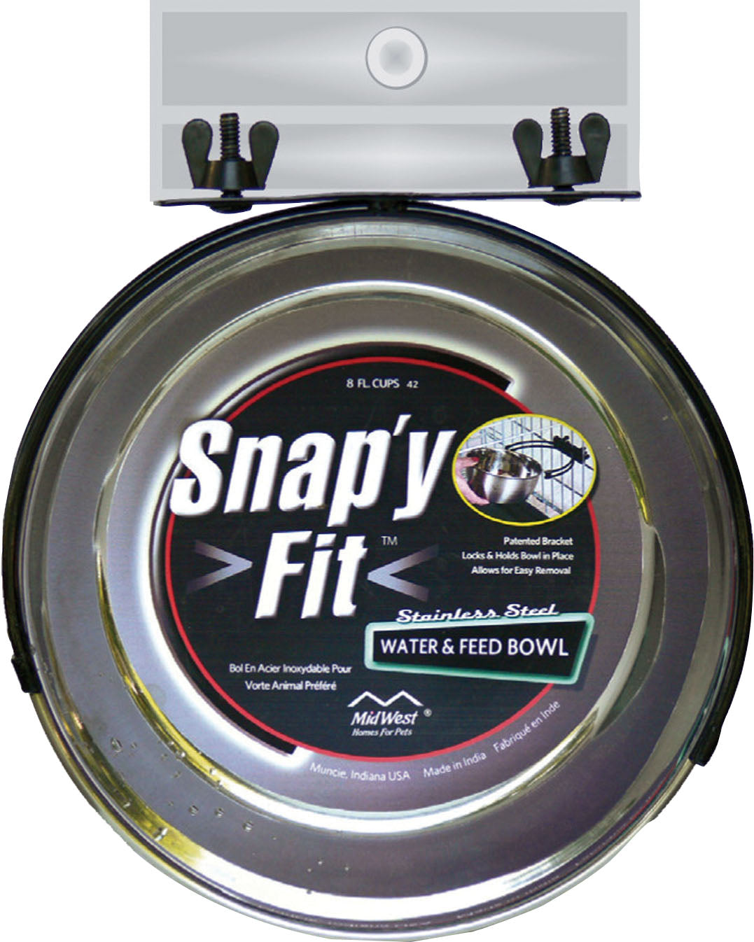 Snap'Y Fit Dog Bowl