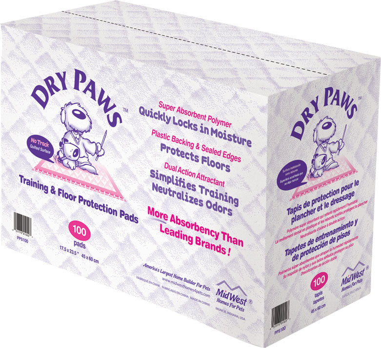 Dry Paws Training And Floor Protection Pads