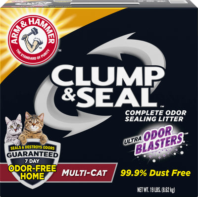 ARM & HAMMER CLUMP & SEAL MULTI-CAT LITTER (Pack of 3)