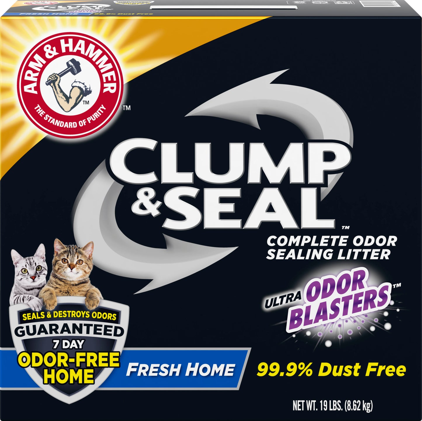 ARM & HAMMER CLUMP & SEAL FRESH HOME LITTER (Pack of 2)
