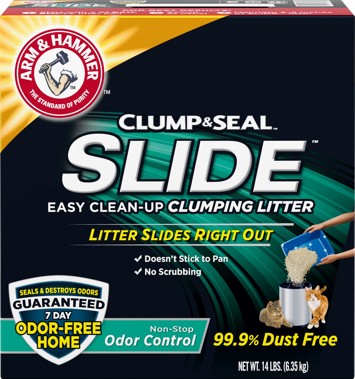 Arm & Hammer Slide Odor Control Clumping Litter