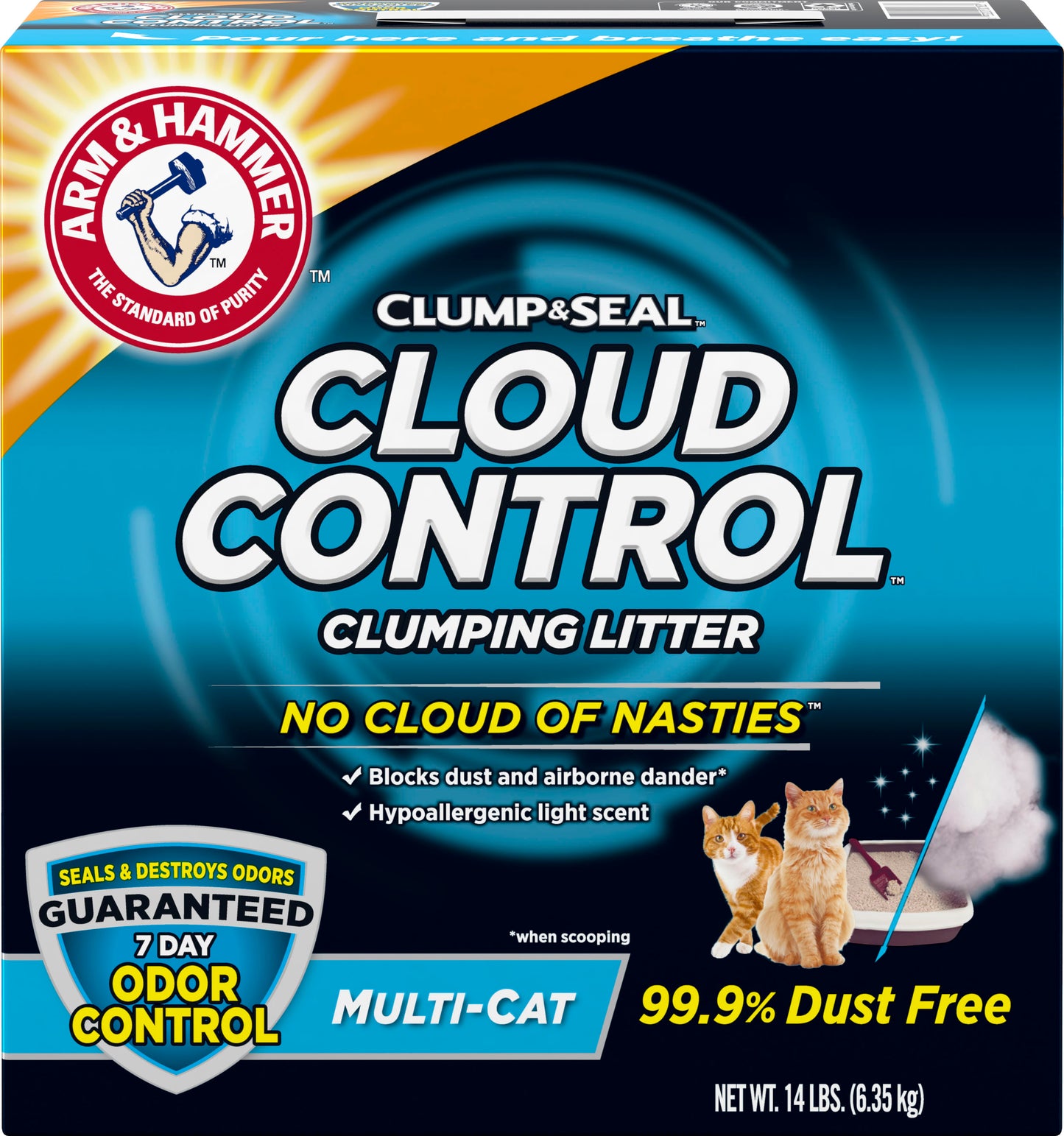 Arm & Hammer Cloud Control Clumping Litter