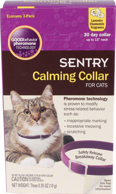 Sentry 30 Day Calming Collar For Cats